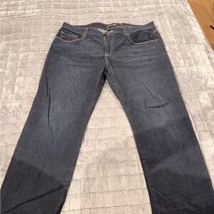 7 For All Mankind Dark Blue Straight Jeans